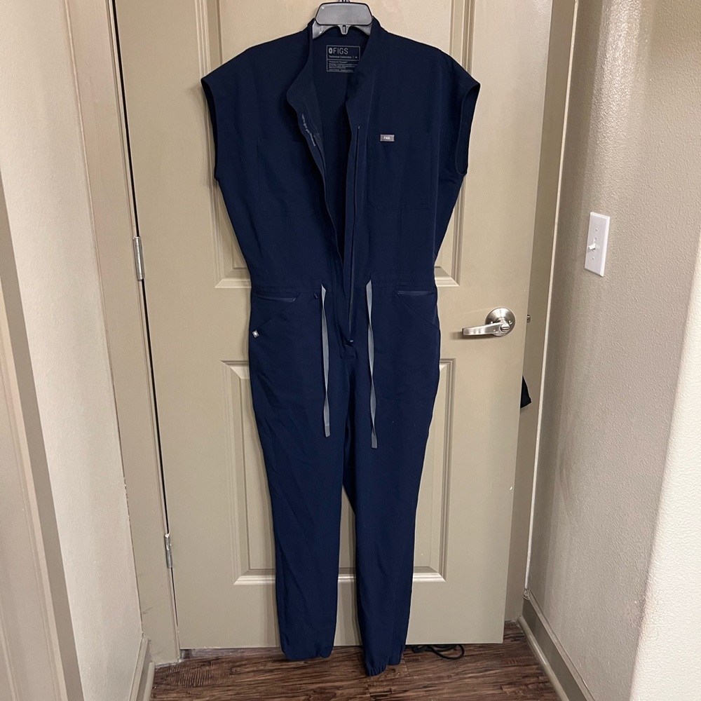Figs Deep Blue Women's Jumpsuit
